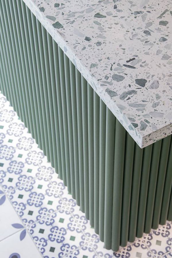 Caja Panel Lambrin Redondo Verde - Imagen 2